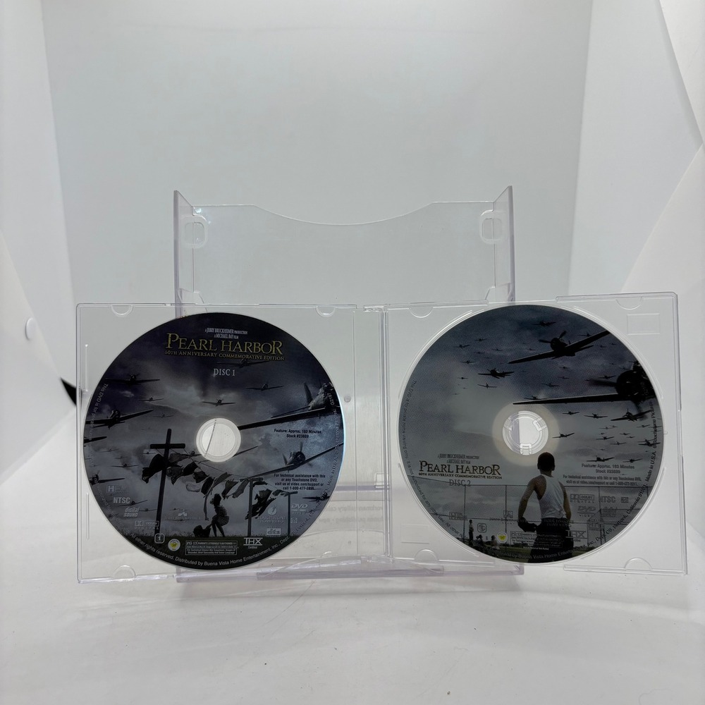 Pearl Harbor 60th Anniversary Commemorative Edition 2-Disc DVD Set 2001 Movie